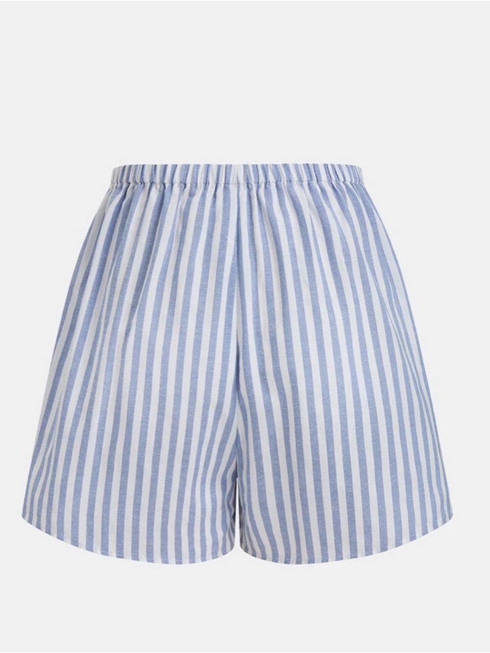 NWOT Commensé Striped Cotton Blend Top and Short Set - Picture 7 of 9